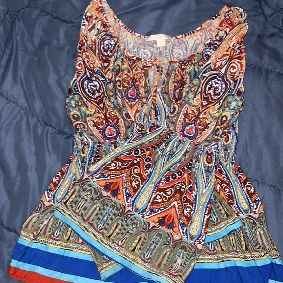 Boston Proper Boho top - Picture 2 of 4